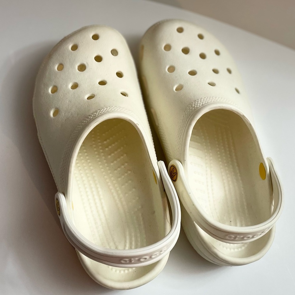 Bad bunny glow in the dark crocs.